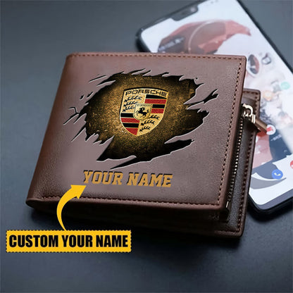 Personalized Pors Leather Wallet V3