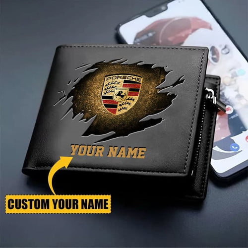 Personalized Pors Leather Wallet V3