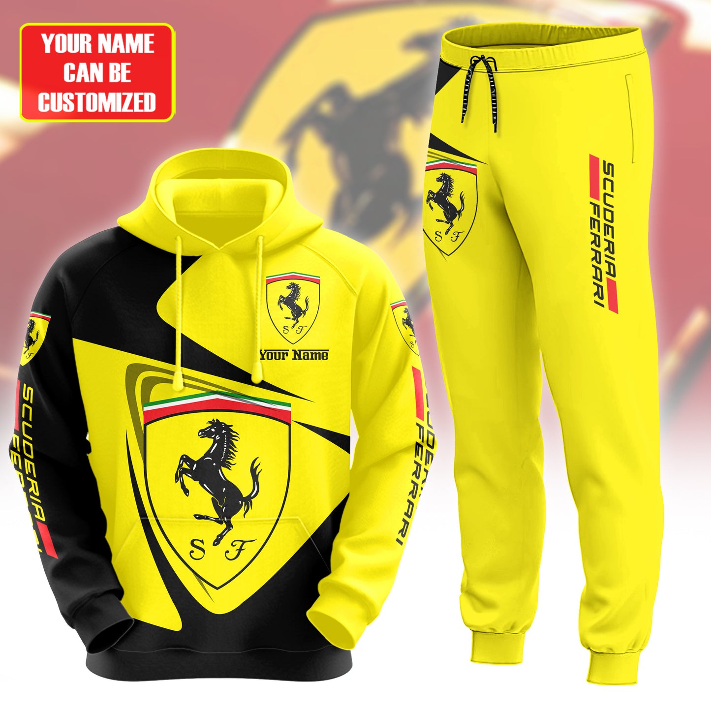 Personalized SF 3D All over Printed Hoodie and Sweatpants set V10