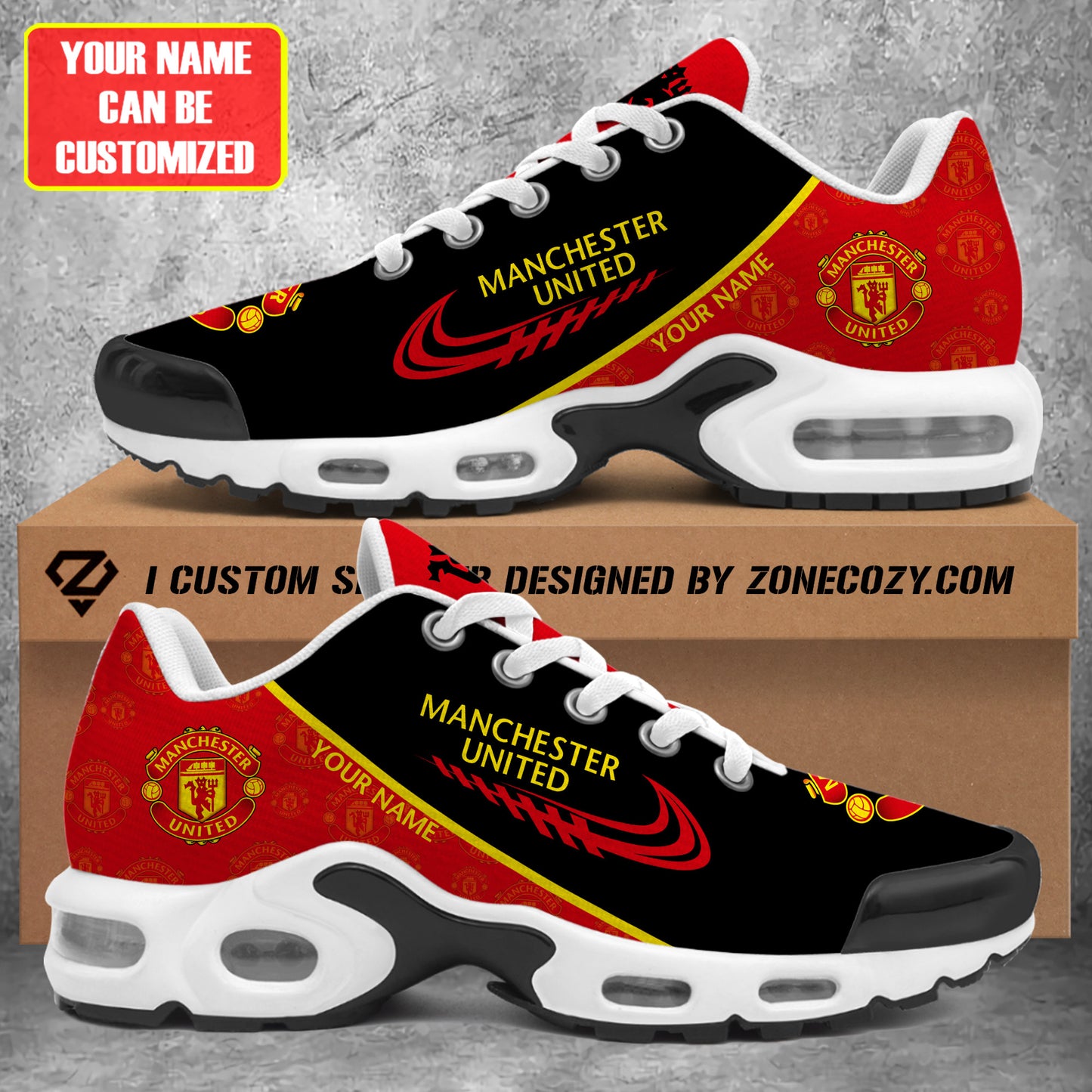 Personalized MU Sport Air Cushion Sneaker