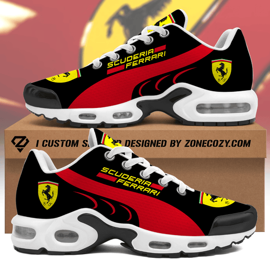 SF Motor Sport Team Air Cushion Red Sneaker