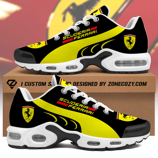 SF Motor Sport Team Air Cushion Yellow Sneaker