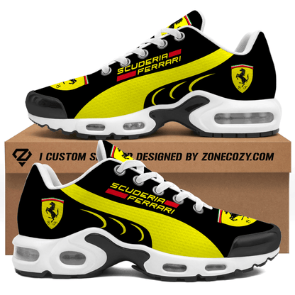 SF Motor Sport Team Air Cushion Yellow Sneaker