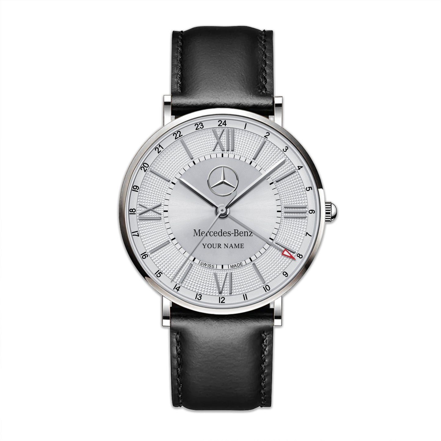 Personalized Merc Tissot Quartz Leather Watch Q250314