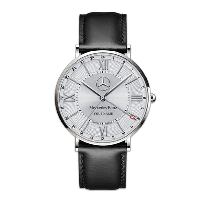 Personalized Merc Tissot Quartz Leather Watch Q250314