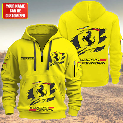 Personalized SF Tear 3D Zip-Hoodie Cotton Jacket