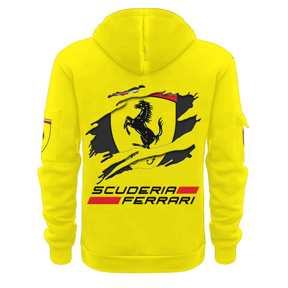 Personalized SF Tear 3D Zip-Hoodie Cotton Jacket