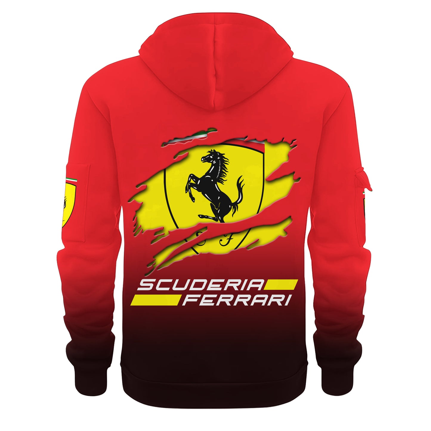 Personalized SF Tear 3D Zip-Hoodie Cotton Jacket
