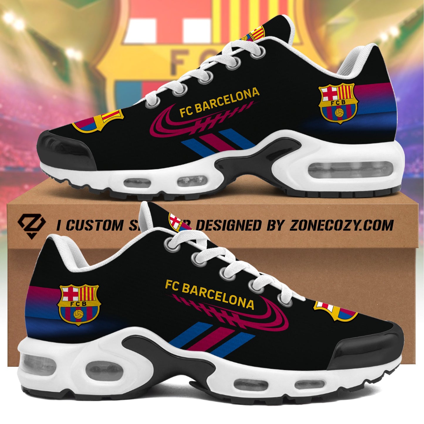 Personalized Barcelona Air Cushion Sneaker V2