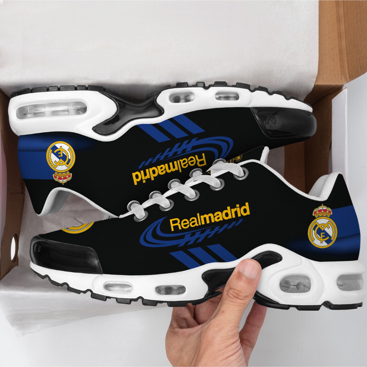 Personalized Real Madrid Air Cushion Sneaker V2
