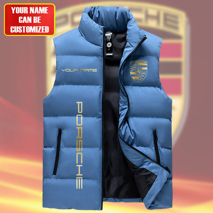 Pors Luxury Sleeveless Windproof Puffer Jacket Q290306