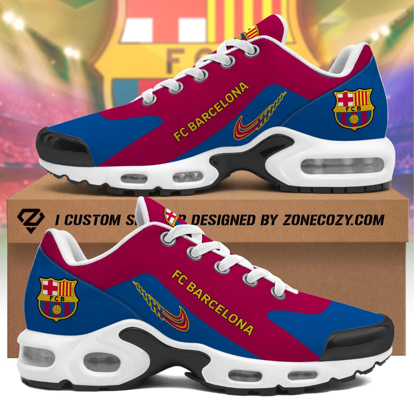 Personalized Barcelona Air Cushion Sneaker V3