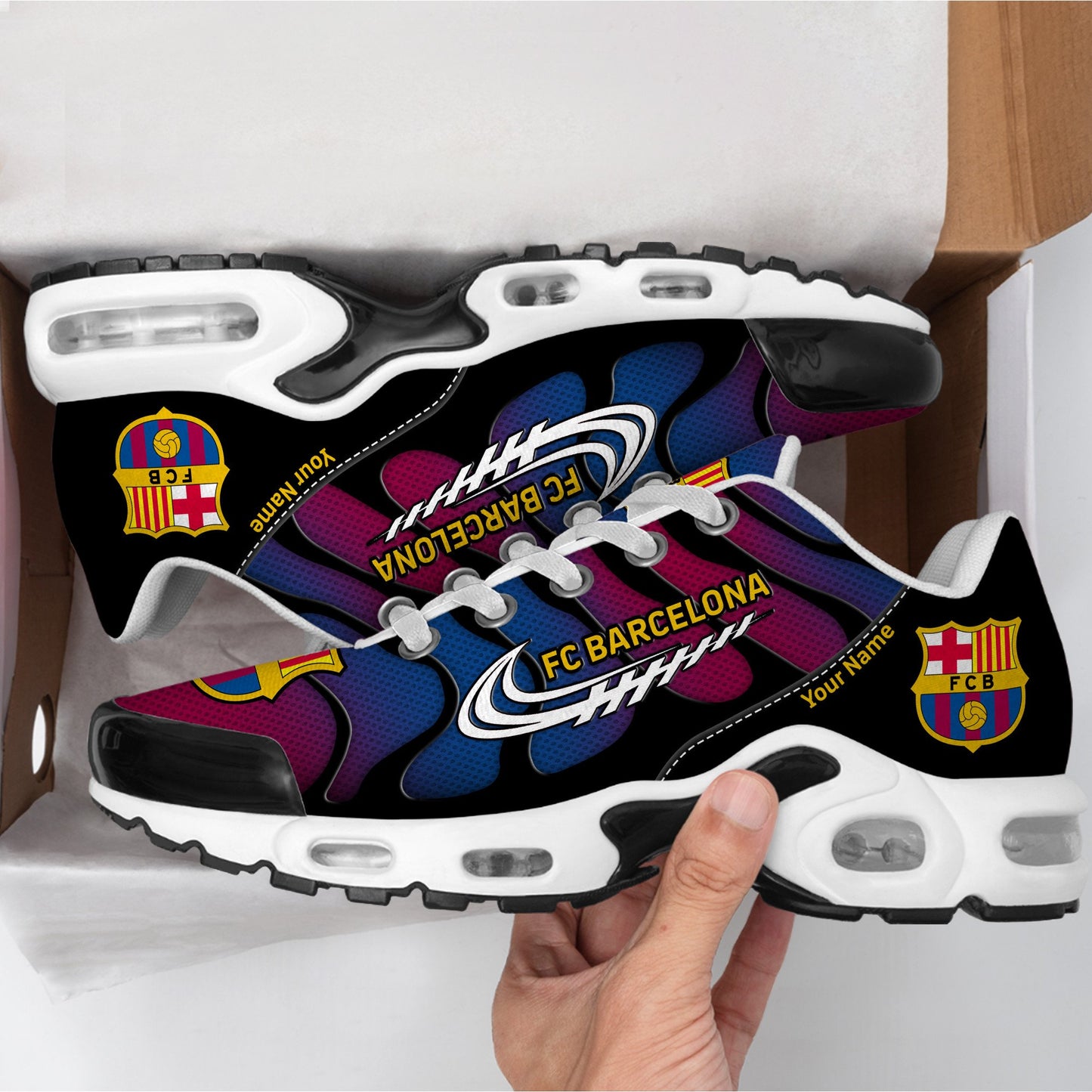 Personalized Barça Q6 Air Cushion Sneaker Q310301