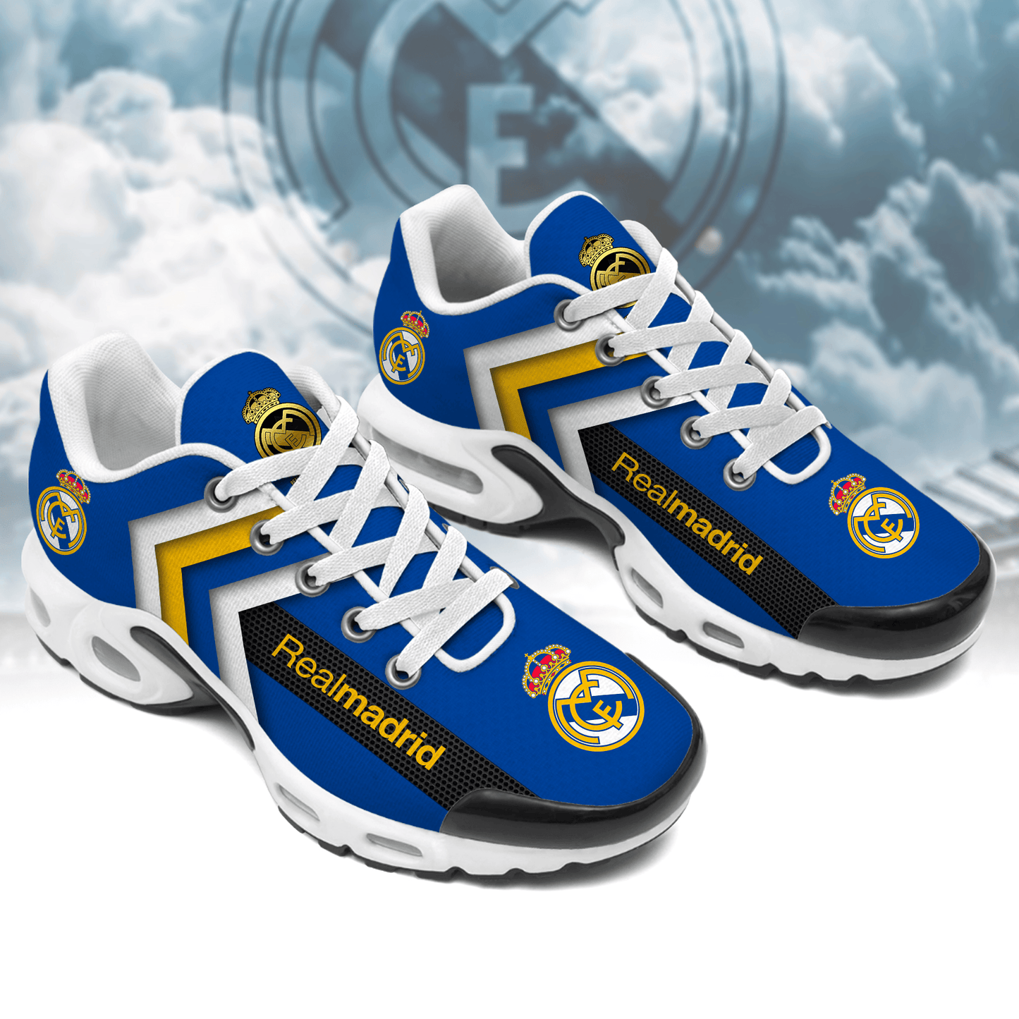 Personalized Real Madrid Air Cushion Sneaker V3