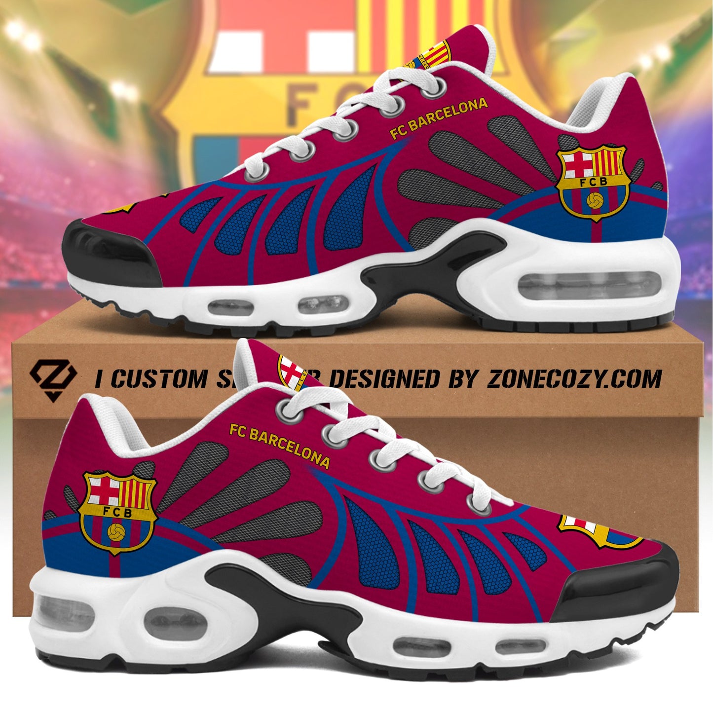 Personalized Barcelona Air Cushion Sneaker V5