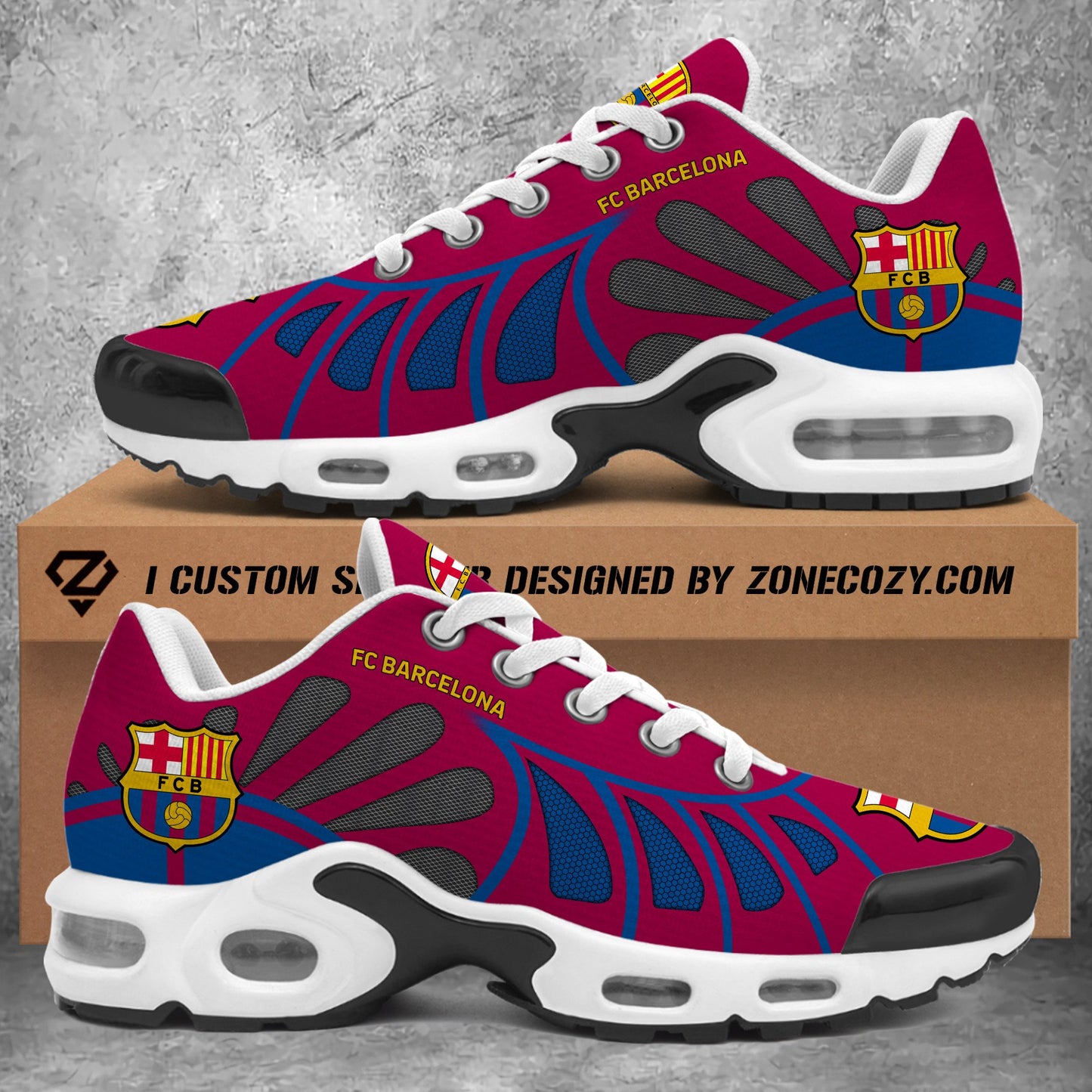 Personalized Barcelona Air Cushion Sneaker V5
