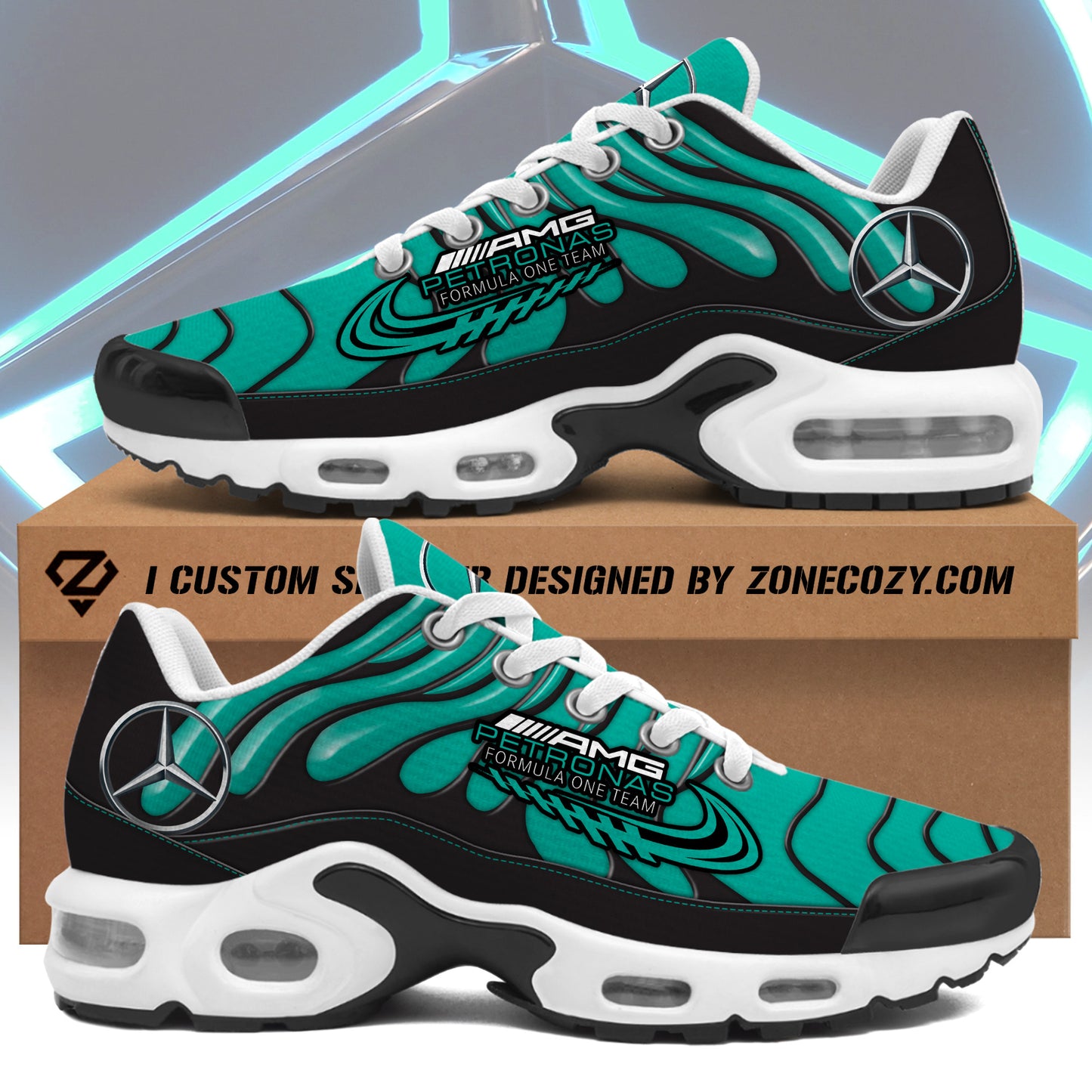 Merc AMG Petronas Sport Air Cushion Sneaker