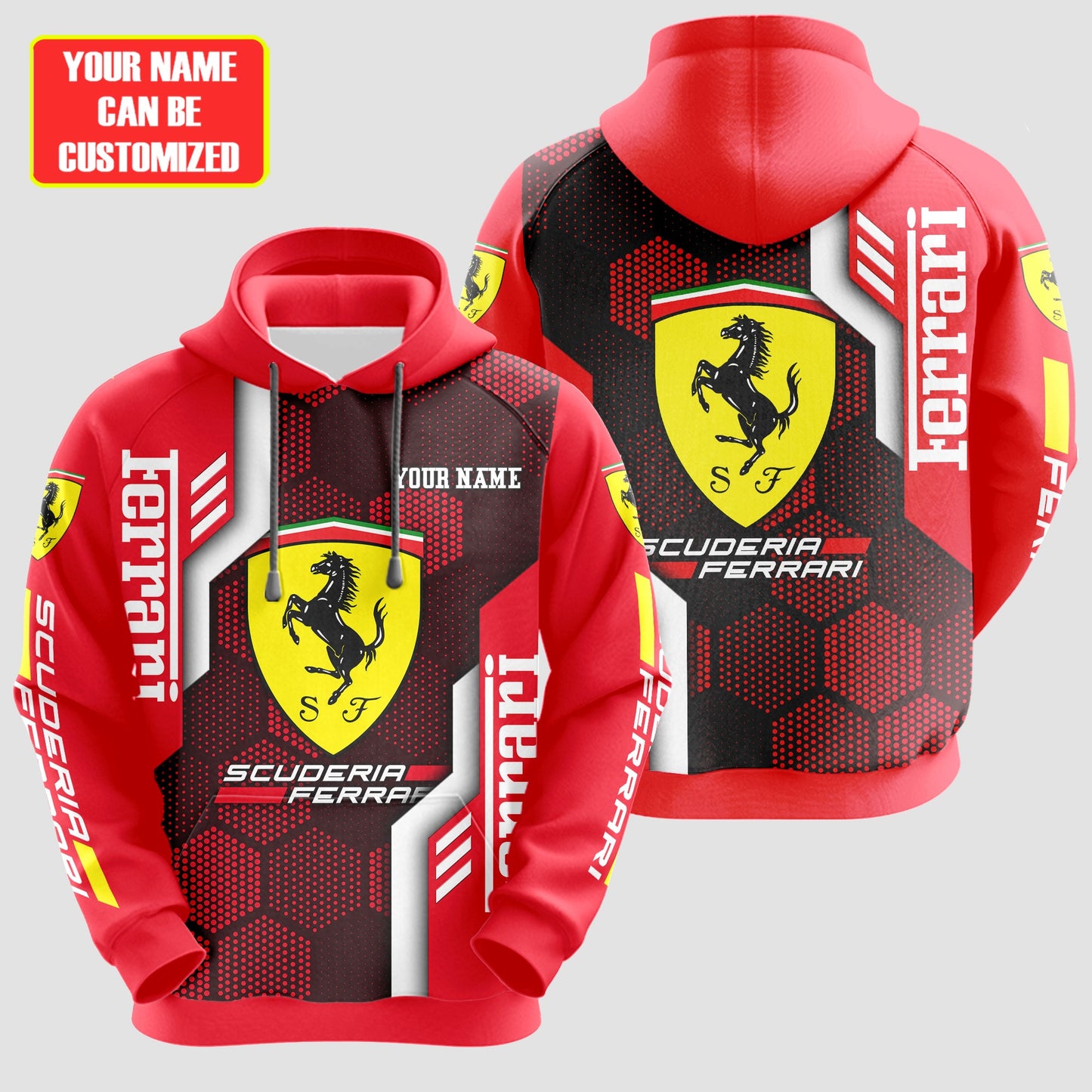 Personalized SF Q11 All over Printed Hoodie and Sweatpants set
