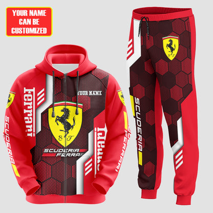 Personalized SF Q11 All over Printed Hoodie and Sweatpants set