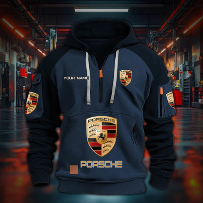Personalized Pors 3D Zip-Hoodie Cotton Jacket V3