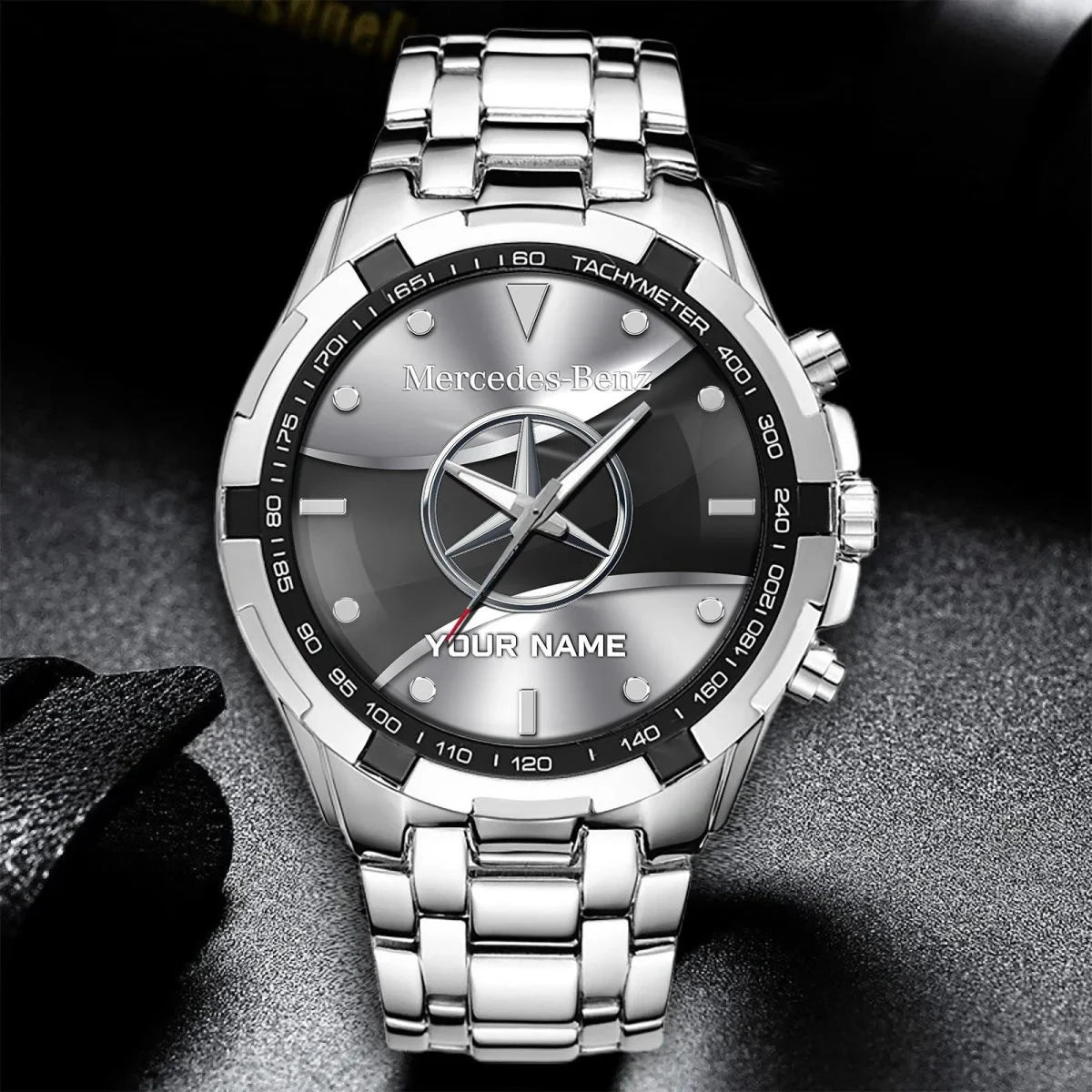 Personalized Merc Alloy Men Quartz Watch