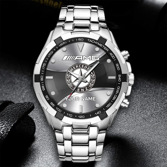Personalized Merc AMG Alloy Men Quartz Watch