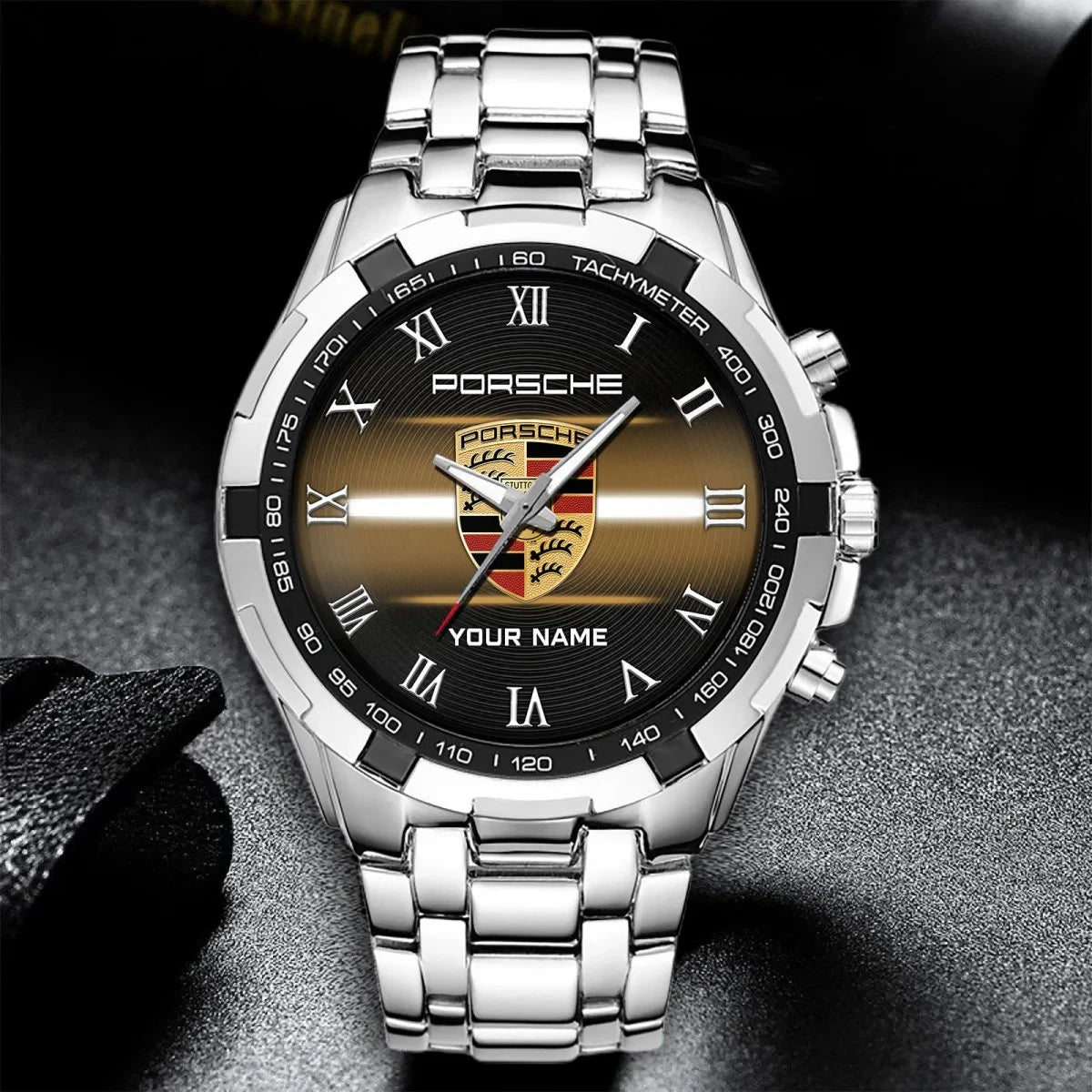 Personalized Pors Alloy Men Quartz Watch V2