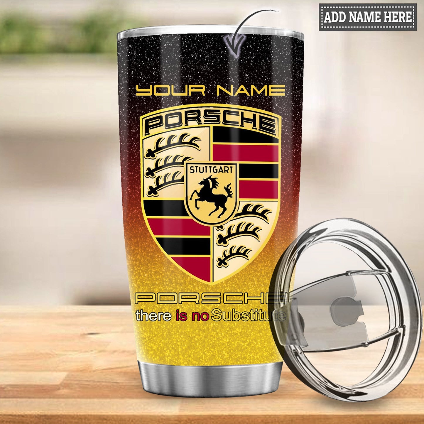 Personalized Pors Stainless Tumbler 20oz 30oz Cup V4