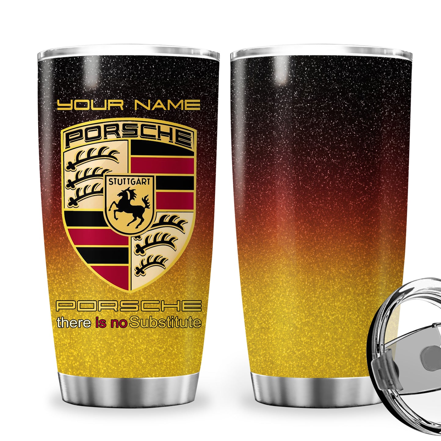 Personalized Pors Stainless Tumbler 20oz 30oz Cup V4