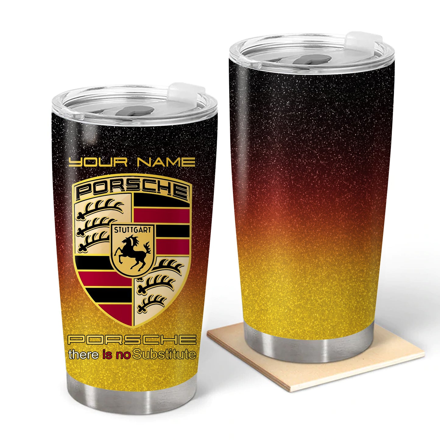 Personalized Pors Stainless Tumbler 20oz 30oz Cup V4