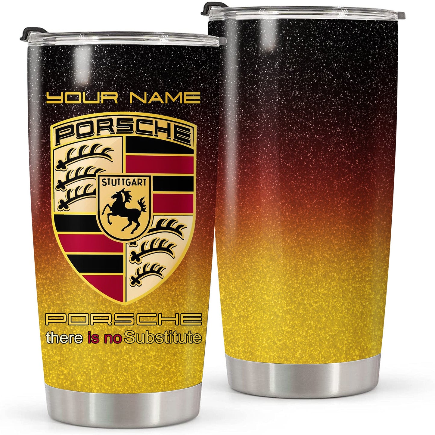 Personalized Pors Stainless Tumbler 20oz 30oz Cup V4