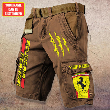 Personalized S.F Tactical Cargo Shorts