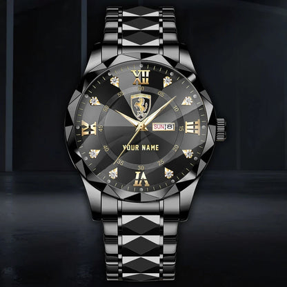 Personalized SF Luxury Alloy Charley Watch