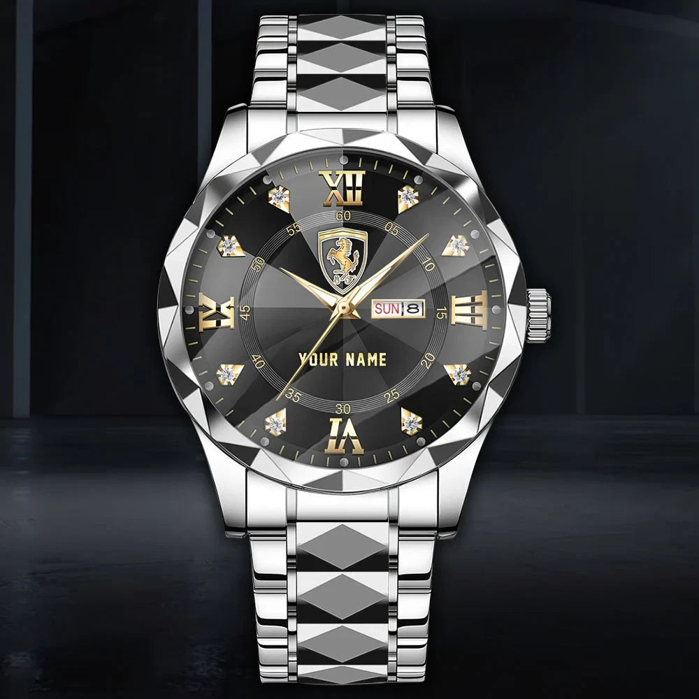 Personalized SF Luxury Alloy Charley Watch