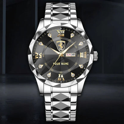 Personalized SF Luxury Alloy Charley Watch