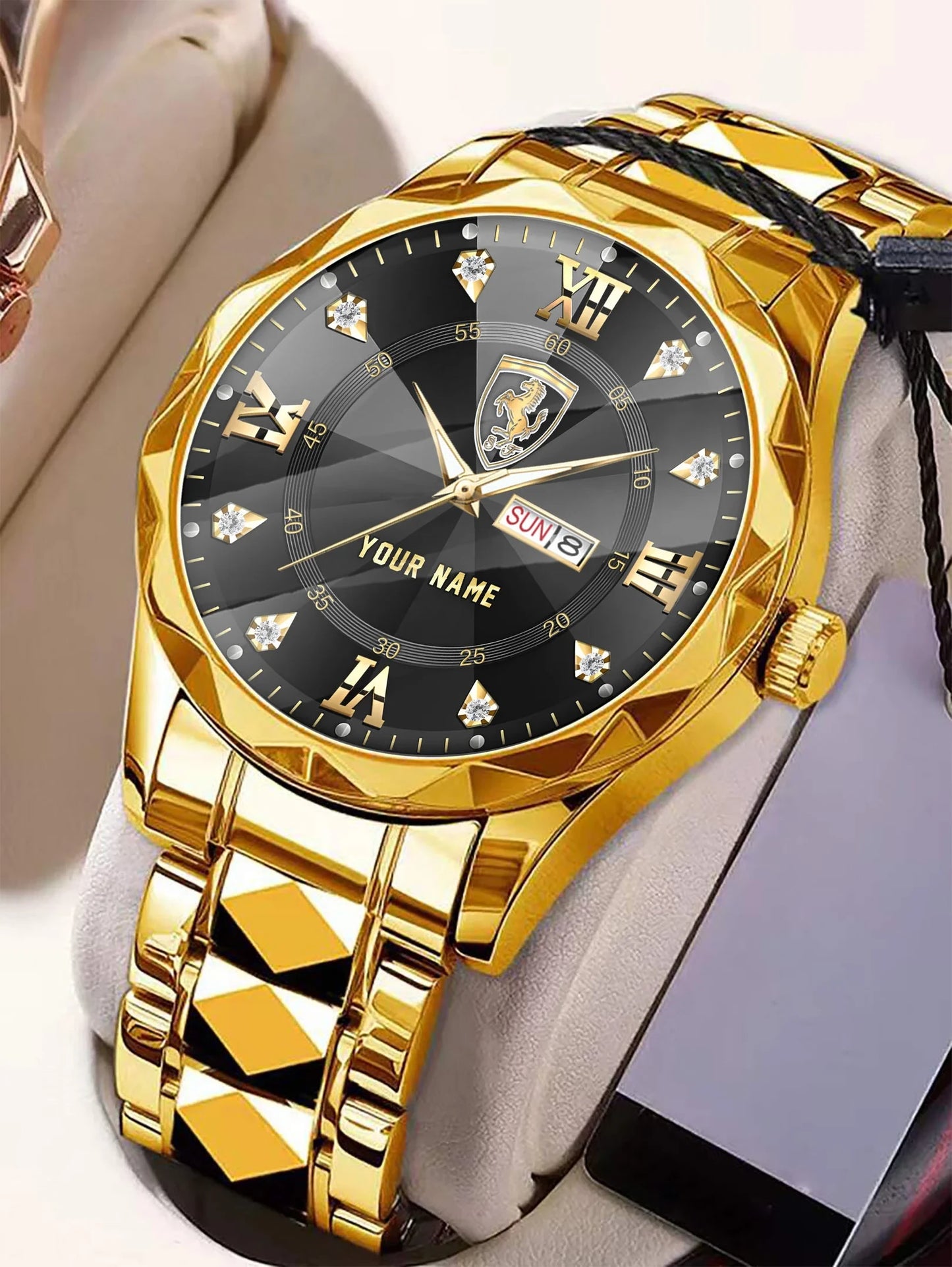 Personalized SF Luxury Alloy Charley Watch