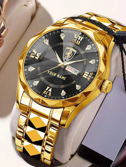 Personalized SF Luxury Alloy Charley Watch