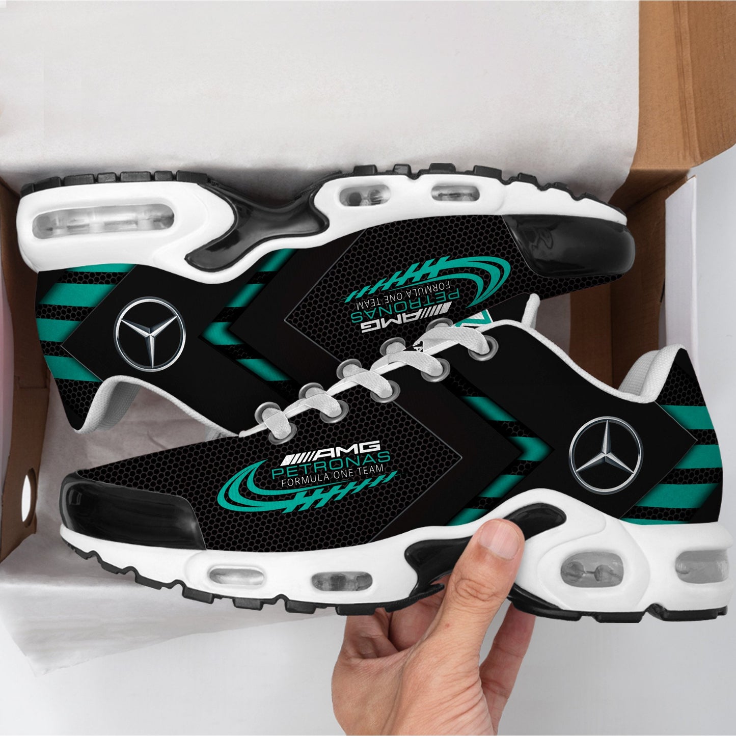 Merc AMG Petronas Sport Air Cushion Sneaker V2