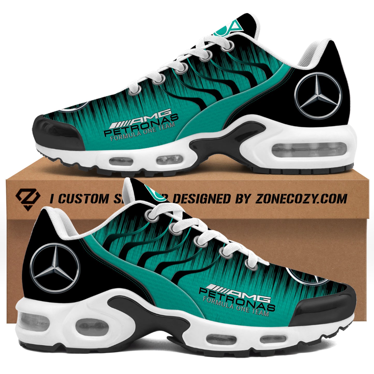 Merc AMG Petronas Sport Air Cushion Sneaker V3