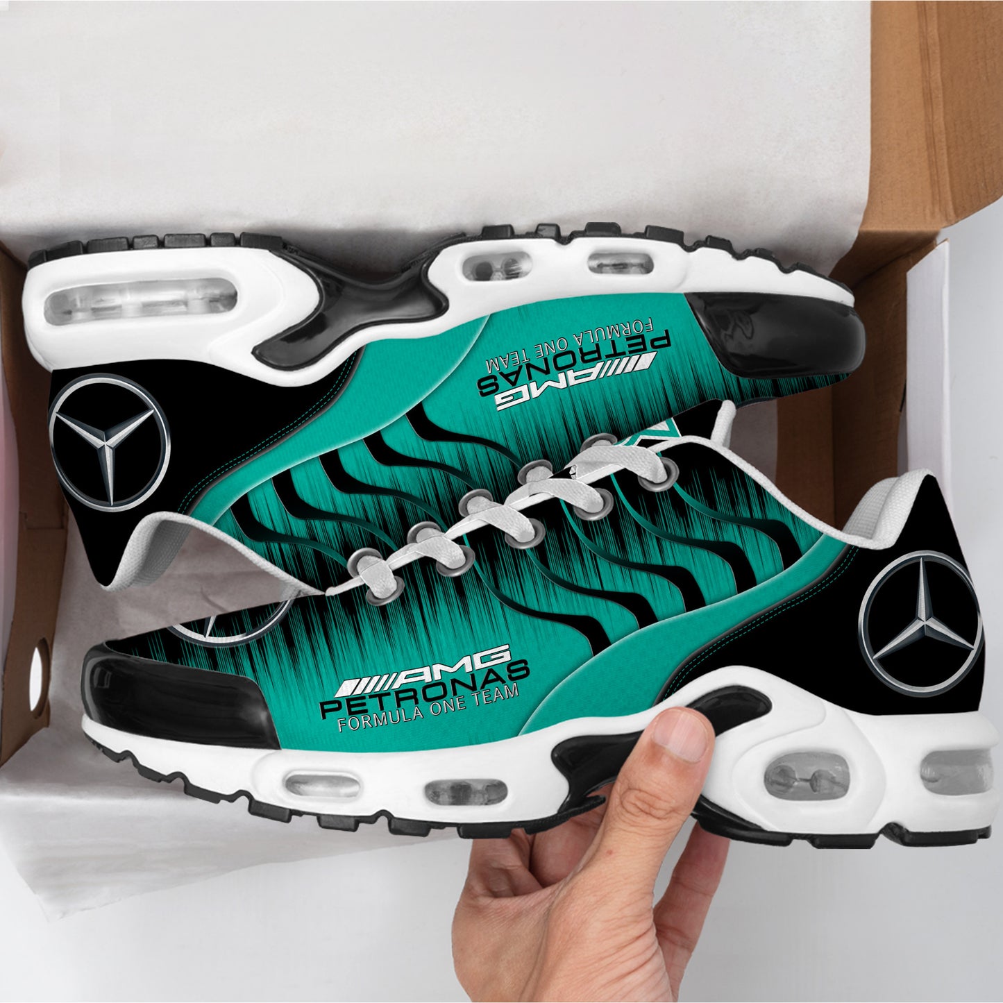 Merc AMG Petronas Sport Air Cushion Sneaker V3