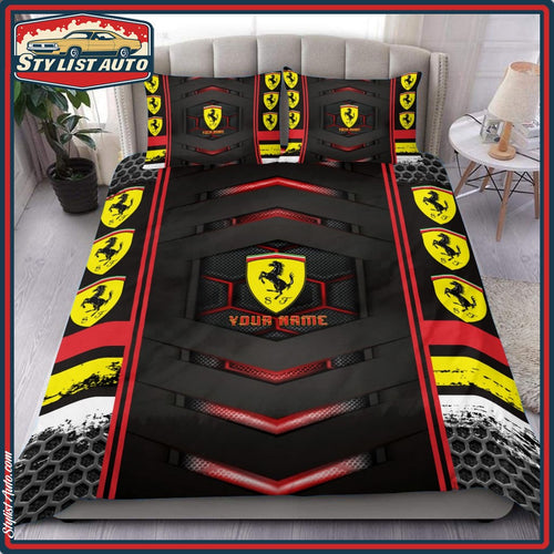 Personalized SF F1 Racing All Over Printed Bedding Set