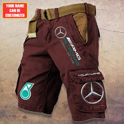 Personalized Merc Petronas Tactical Cargo Shorts