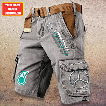 Personalized Merc Petronas Tactical Cargo Shorts