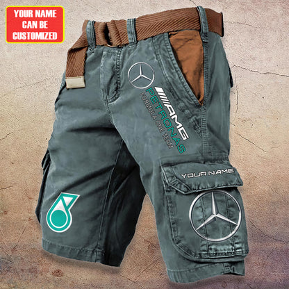 Personalized Merc Petronas Tactical Cargo Shorts