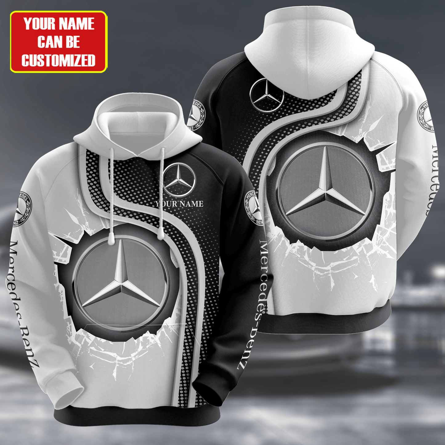 Personalized Merc 3D All over Printed Hoodie and Sweatpants set