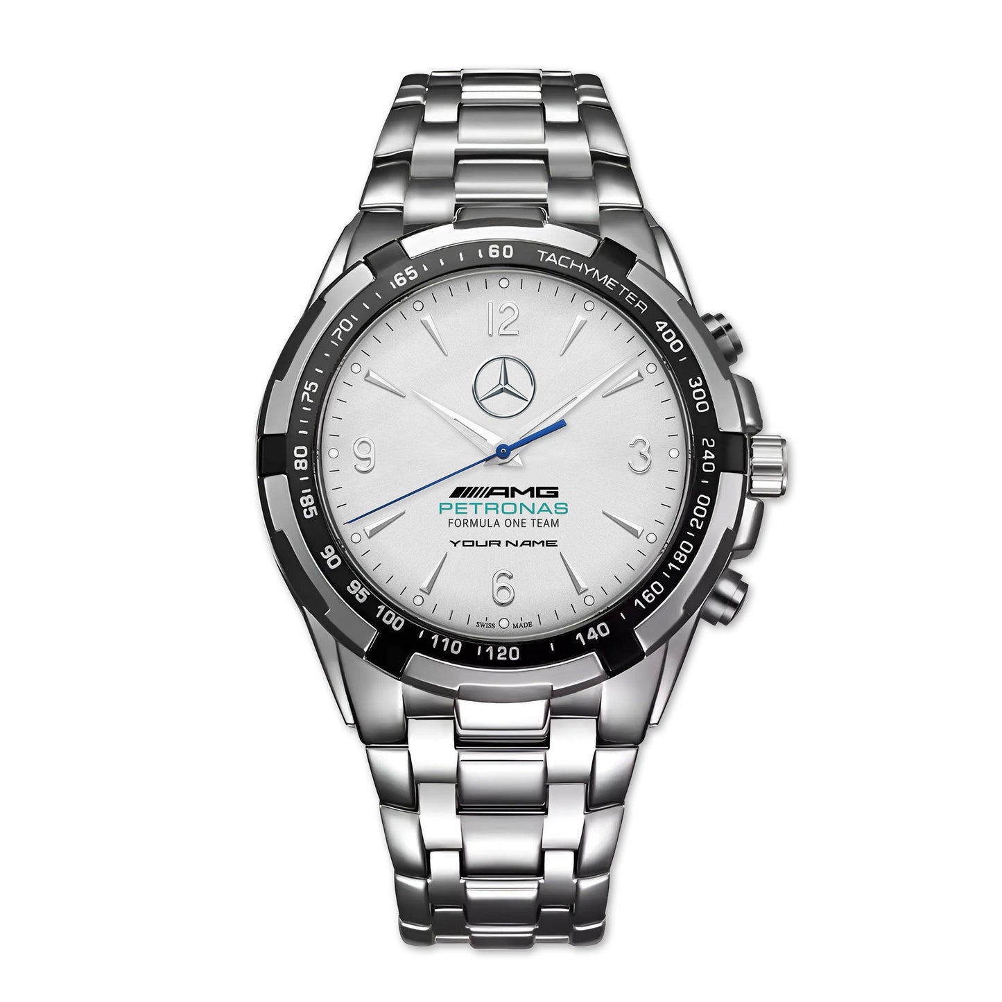 Personalized Merc AMG Petronas Jaeger Alloy Men Quartz Watch Q010403