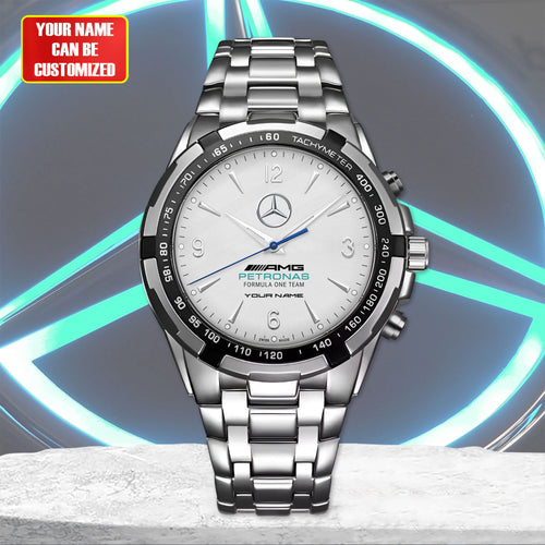 Personalized Merc AMG Petronas Jaeger Alloy Men Quartz Watch Q010403