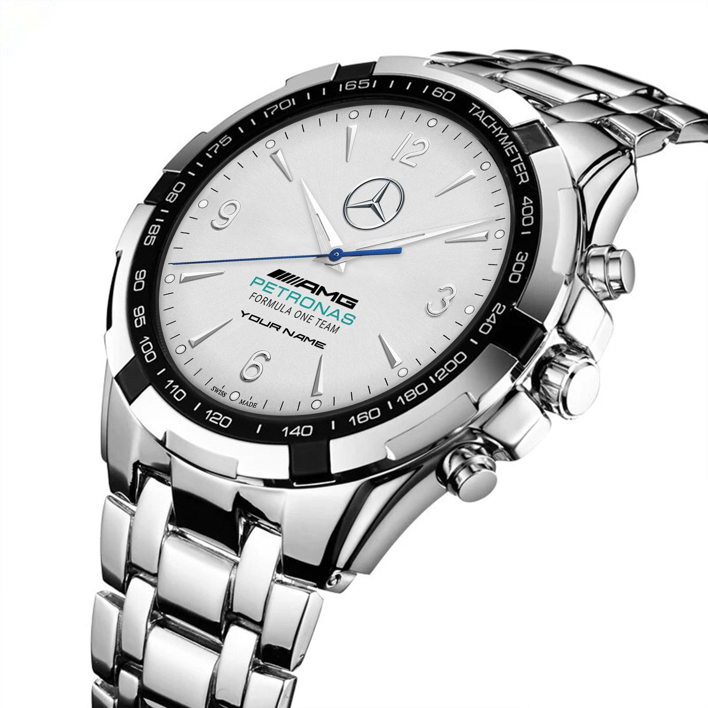 Personalized Merc AMG Petronas Jaeger Alloy Men Quartz Watch Q010403