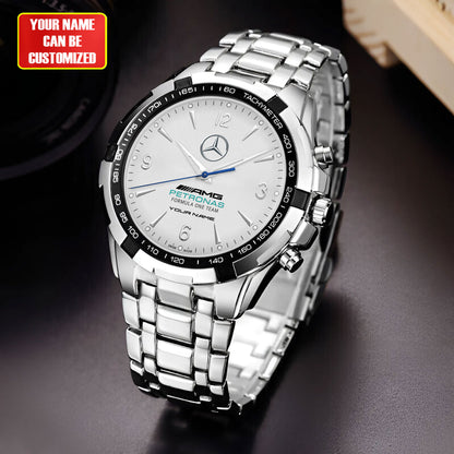 Personalized Merc AMG Petronas Jaeger Alloy Men Quartz Watch Q010403