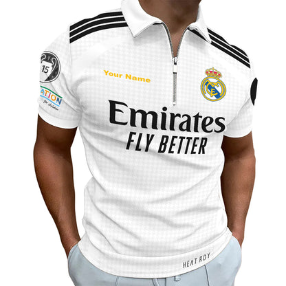 Personalized Real Madrid 3D Full Printing Set , Real Madrid Shirt , Hoodie , Short , Polo ,hawaii V11